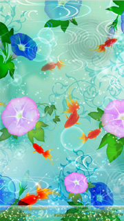 掛軸 お多福 金魚 夏 朝顔 秋桜 合作 画賛 箱無し 3-18 掛軸 お多福 金魚 夏 朝顔 秋桜 合作 画賛 箱無し 3-18 - メルカリ